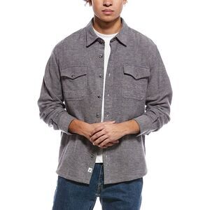 James Campbell Mens  Overshirt, Blue